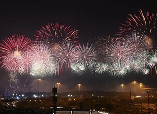 邵阳县焰火晚会